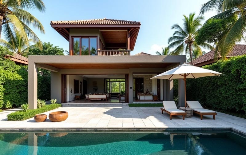 Vila Tropis Lombok